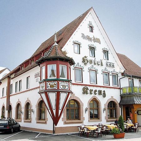 Hotel Kreuz Gaestehaus Und Lauchertbar Mit Terrasse Gammertingen Esterno foto